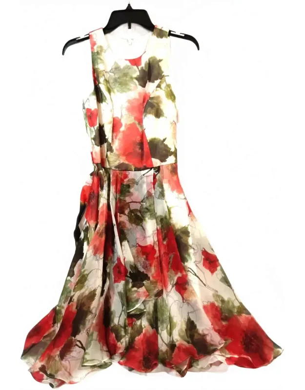 Vintage Floral Sundress & Belt