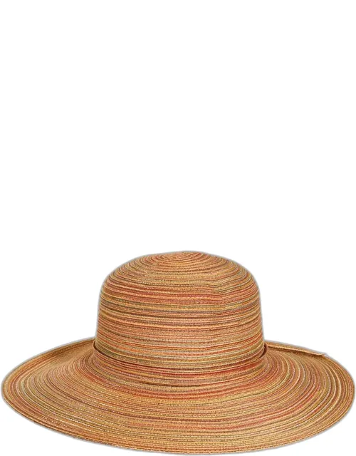 Wide Brim Straw Sun Hat