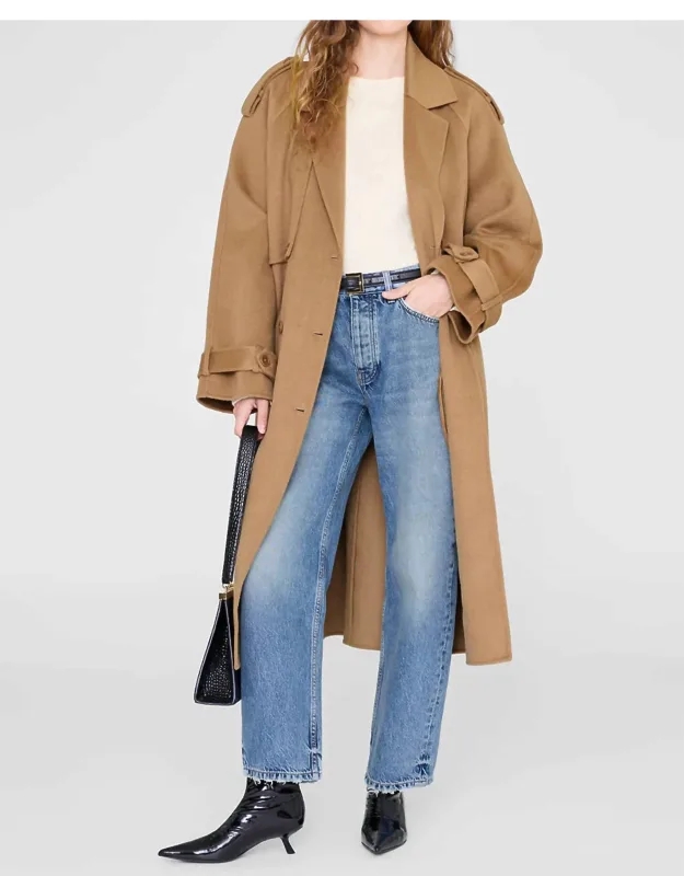 Fritz Mid Rise Straight Leg Jeans