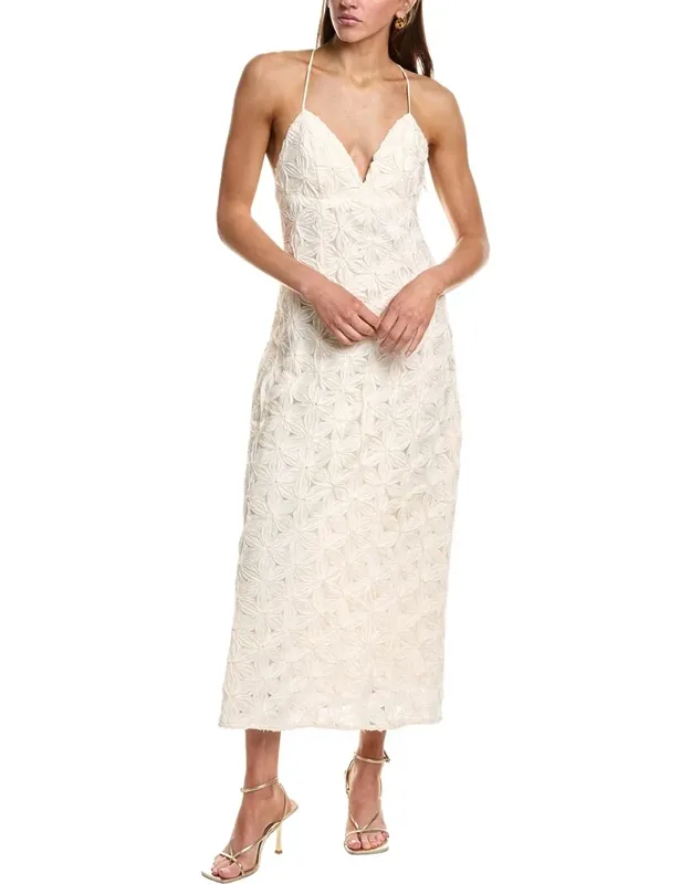 Lace Spaghetti Strap Maxi Dress
