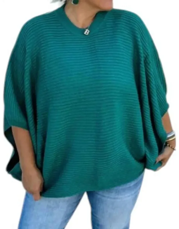 Pullover Poncho
