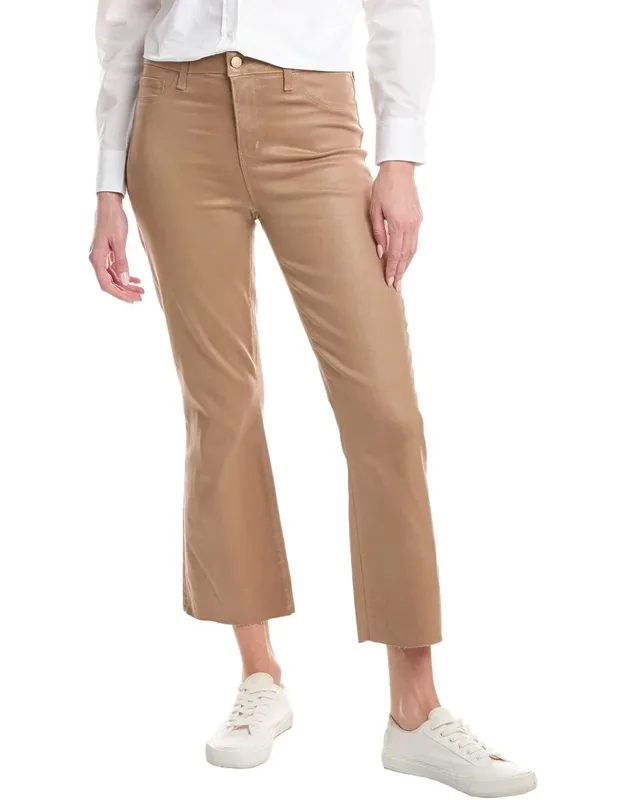 Kendra High-rise Crop Flare Jeans