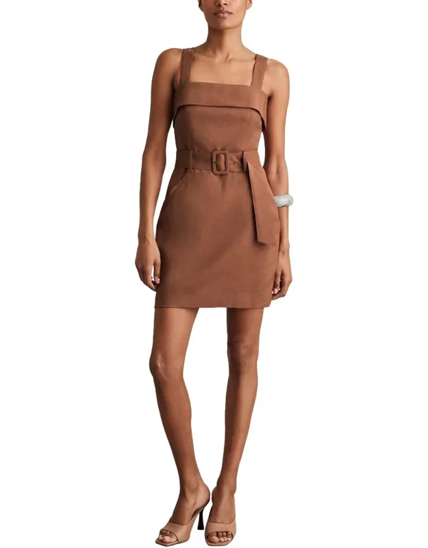 Belted Mini Dress