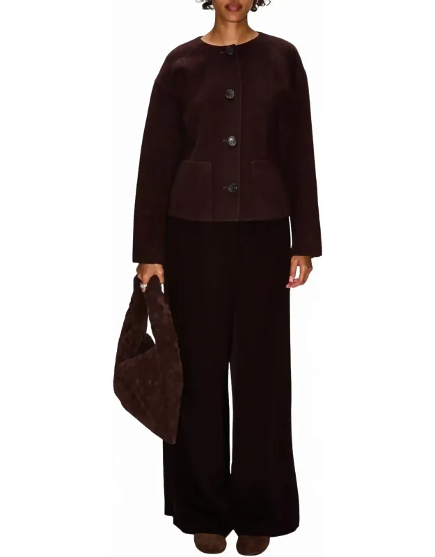Elsie Double Faced Wool Coat