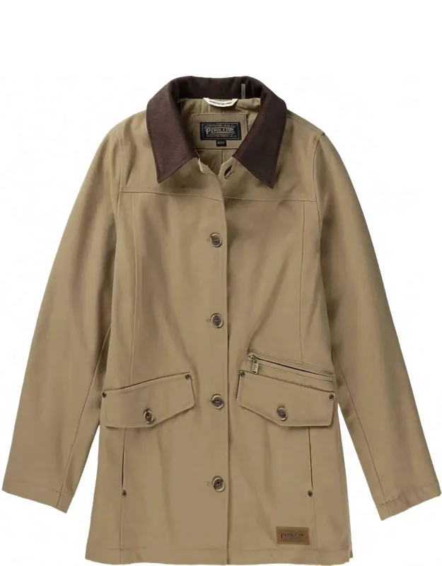 Judith Corduroy Collar Field Coat