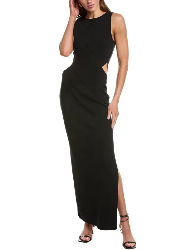 Hip Cutout Maxi Dress