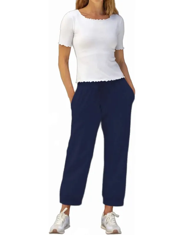 Cropped Jogger Pants