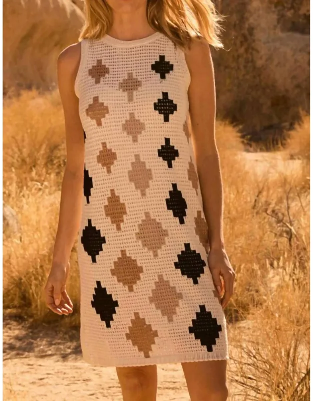 Crochet Diamond Dress