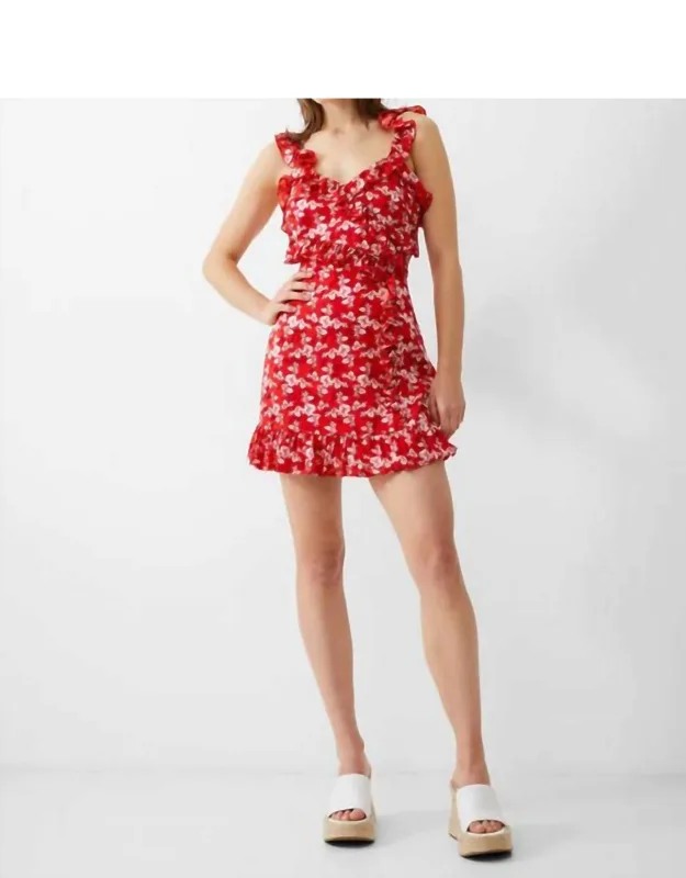 Ellianna Burnout Frill Cami Dress