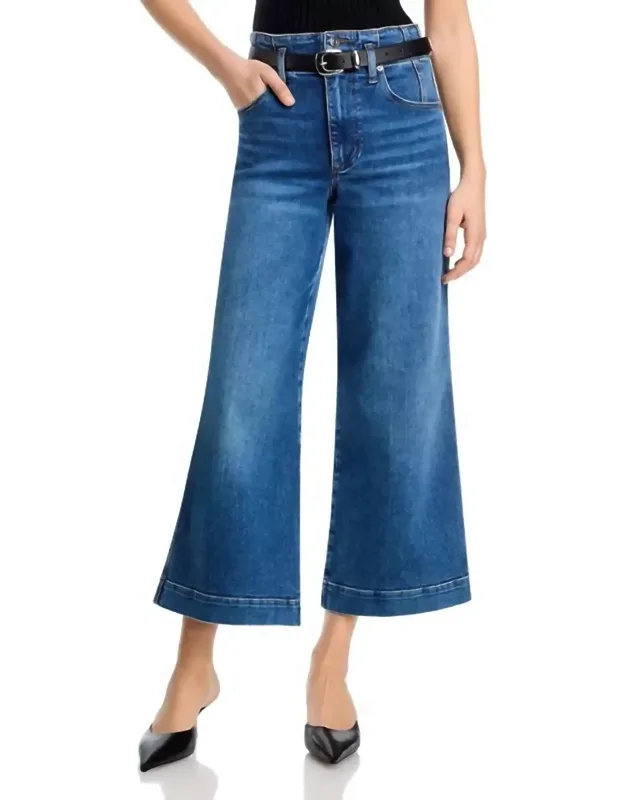 Seamed Wide Trousers