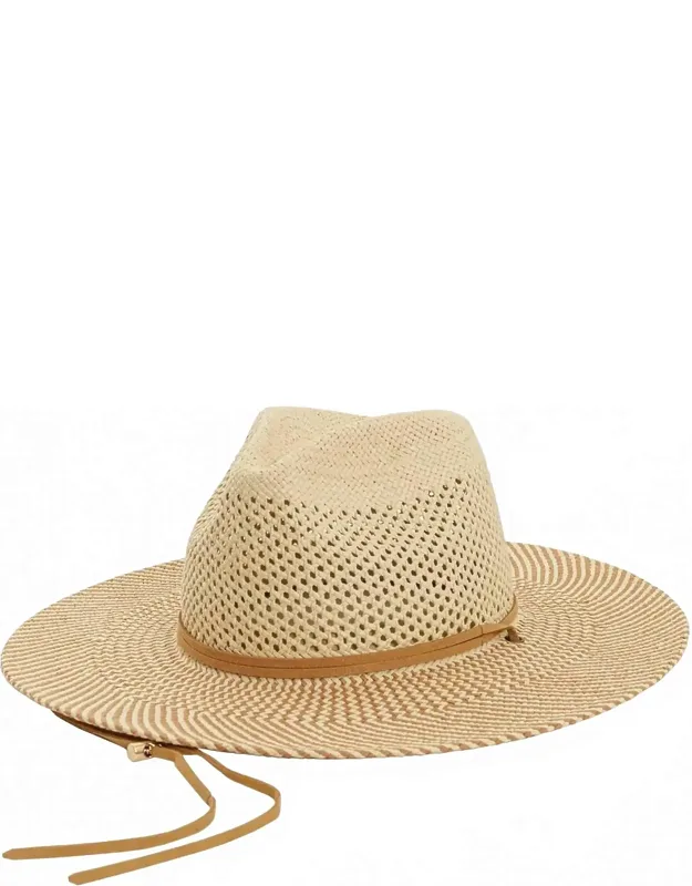 Wide Brim Rancher Straw Sun Hat