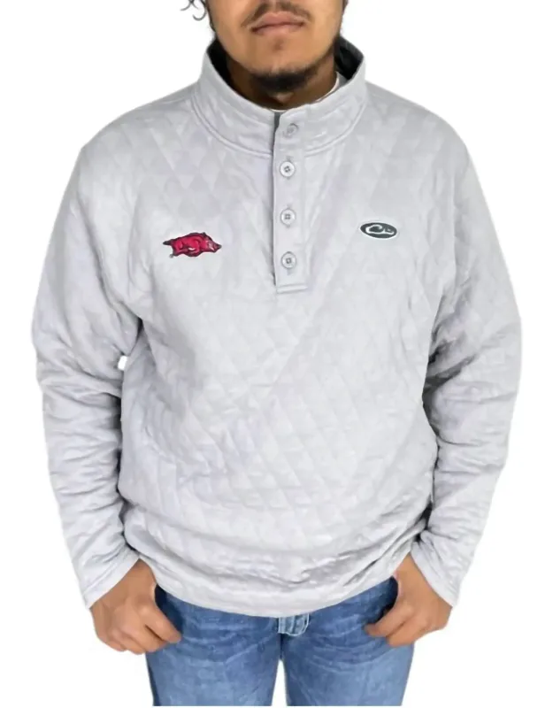 Quilted Sweatshirt