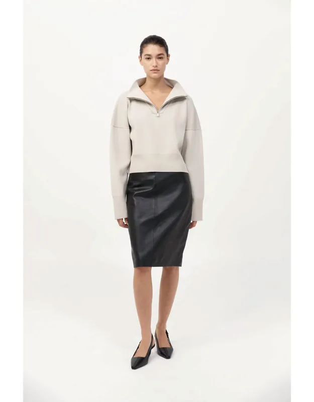 Milano Knit Zip Jumper