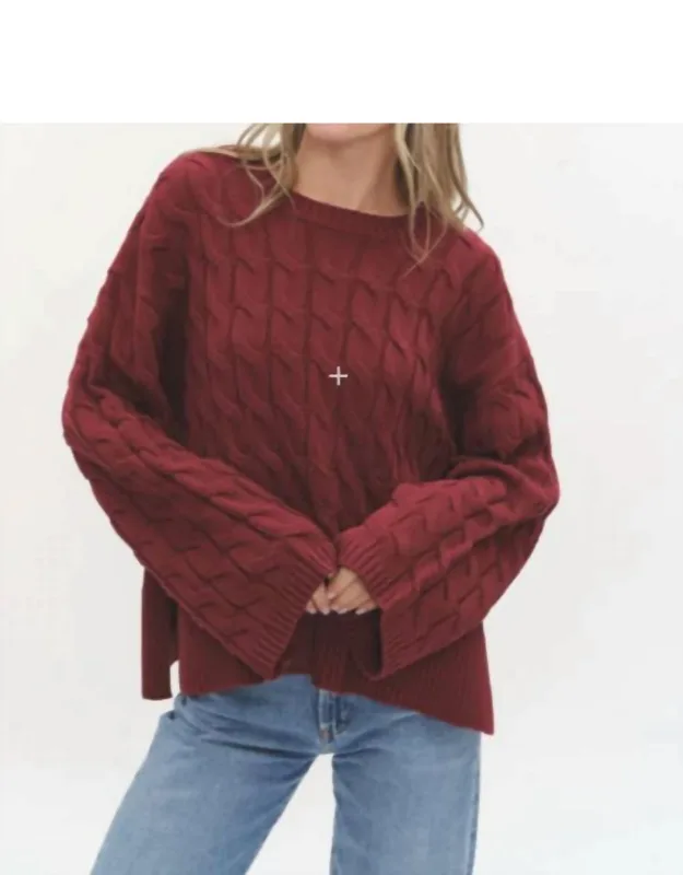Cable Knit Sweater