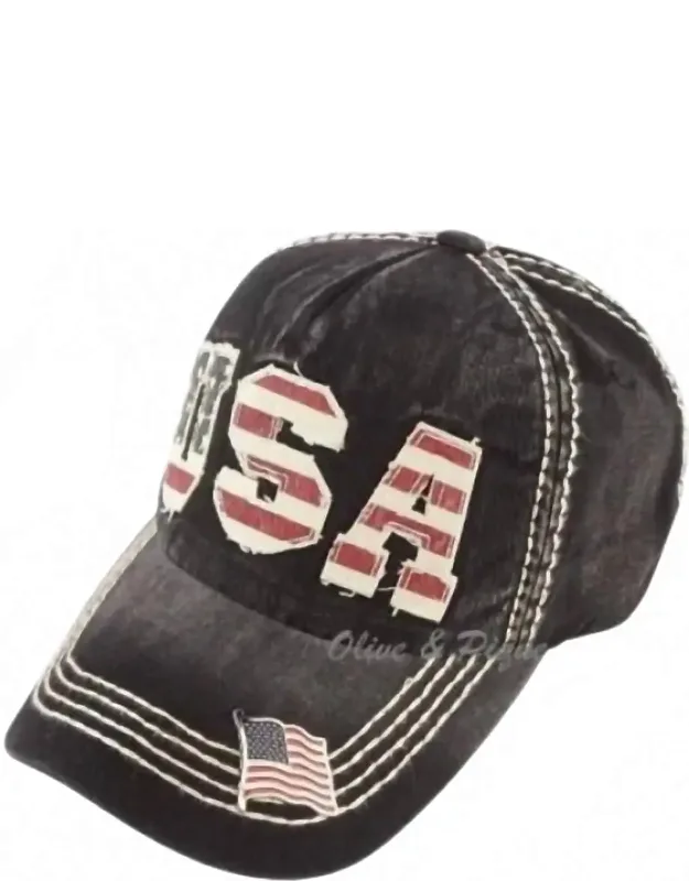 Patriotic Vintage Cap