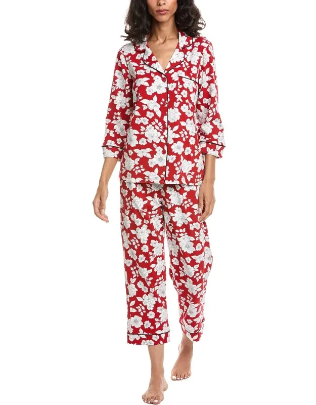 Cropped Pajama Set