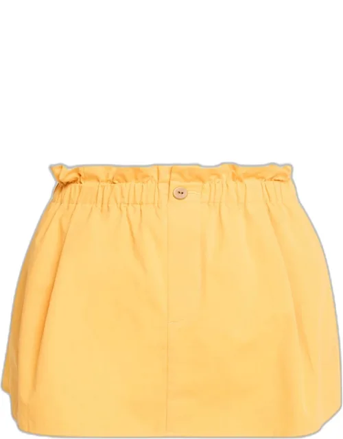 Cotton Mini Skirt