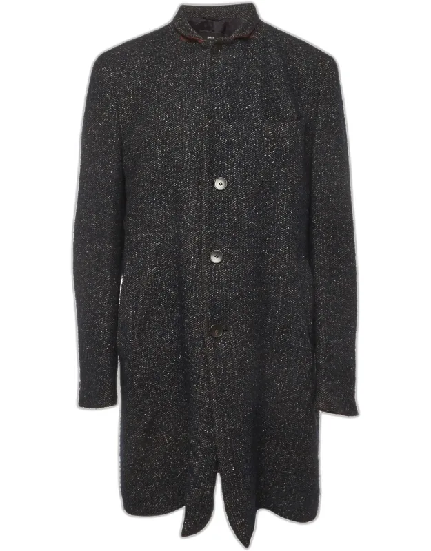 Tweed Long Sleeve Coat