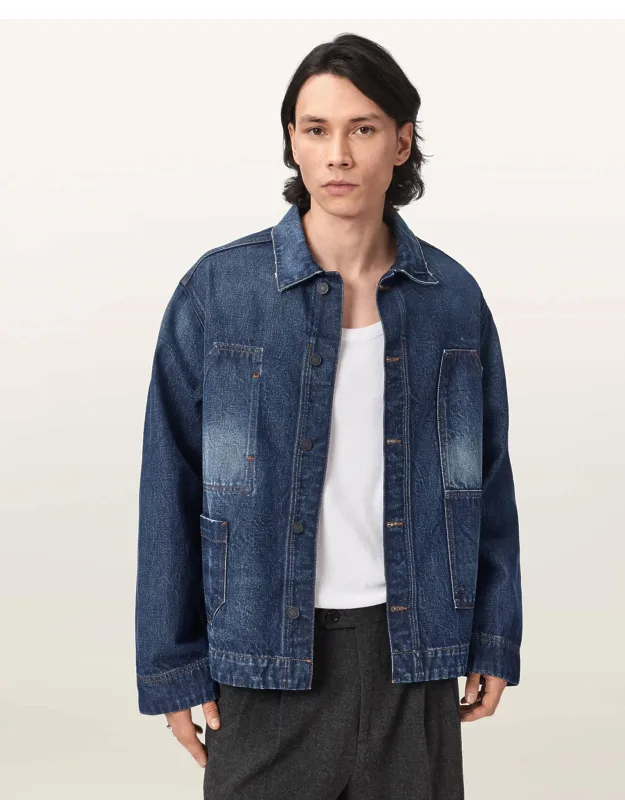 Mukesh Relaxed Fit Denim Jacket