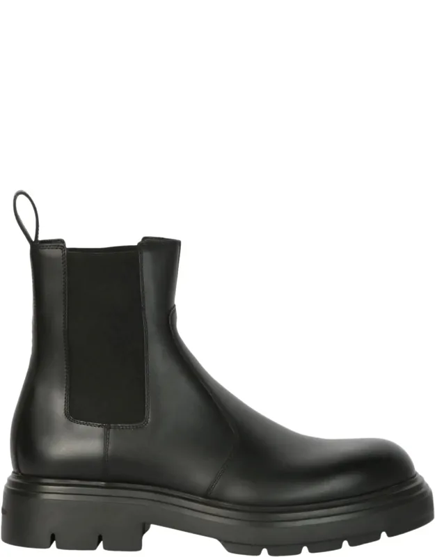 Doran Chelsea Boots With Block Heel And Side Goring