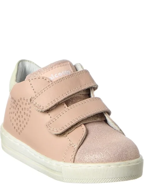 Falcotto Banit Glitter Leather & Suede Sneakers