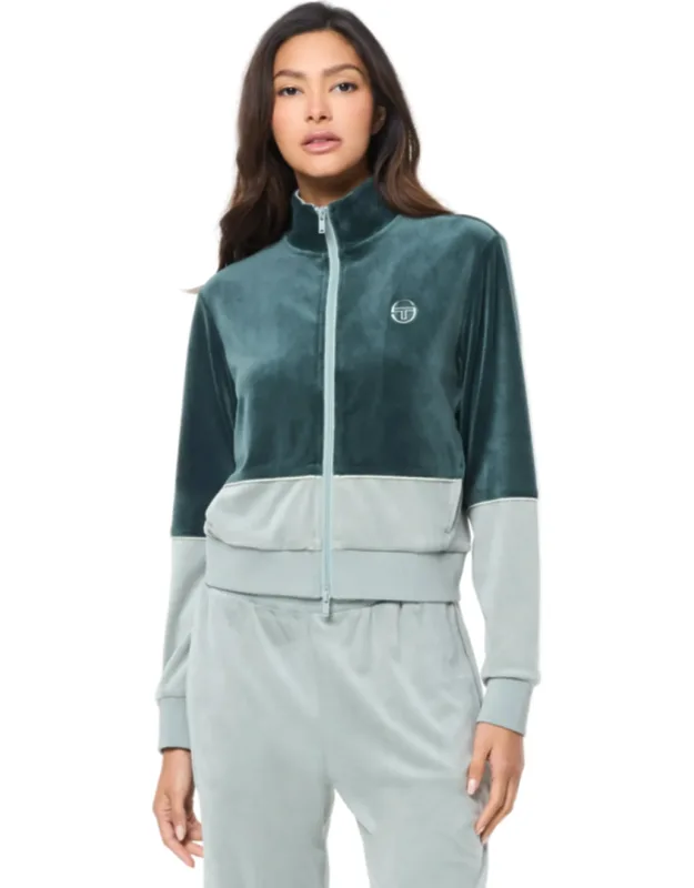 Velour Track Jacket