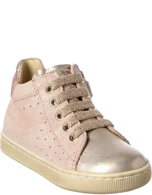 Falcotto Adam Glitter Leather & Suede Sneakers