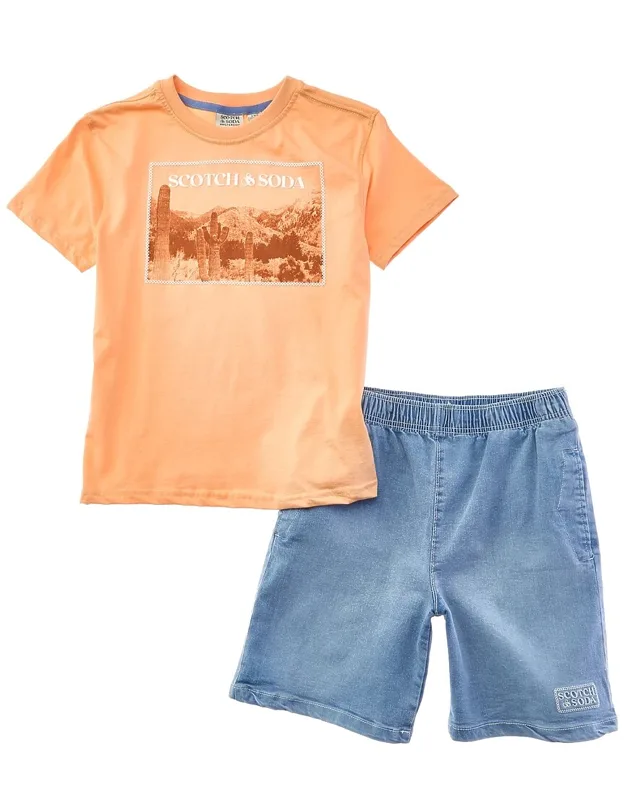 2pc T-shirt & Short Set