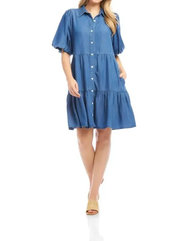 Puff Sleeve Dress
