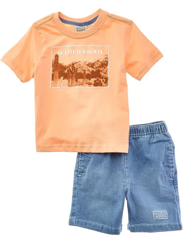 2pc T-shirt & Short Set