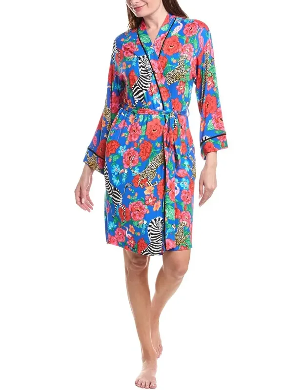 Printed Short Robe