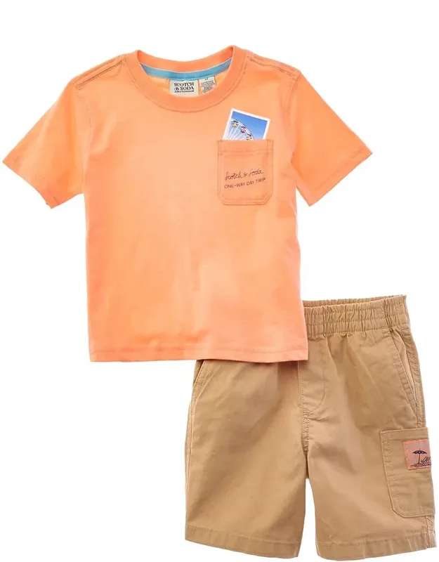 T-shirt And Short Set