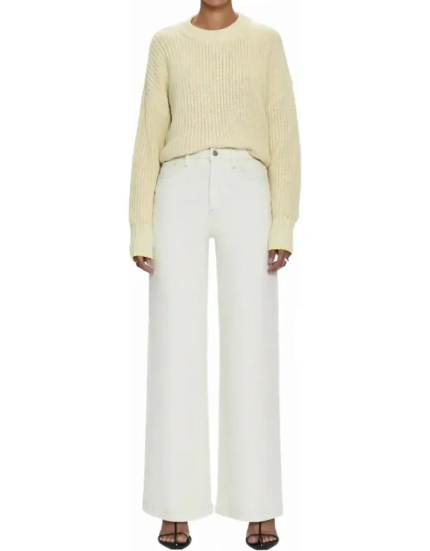 High Rise Ultra Wide Leg Jeans