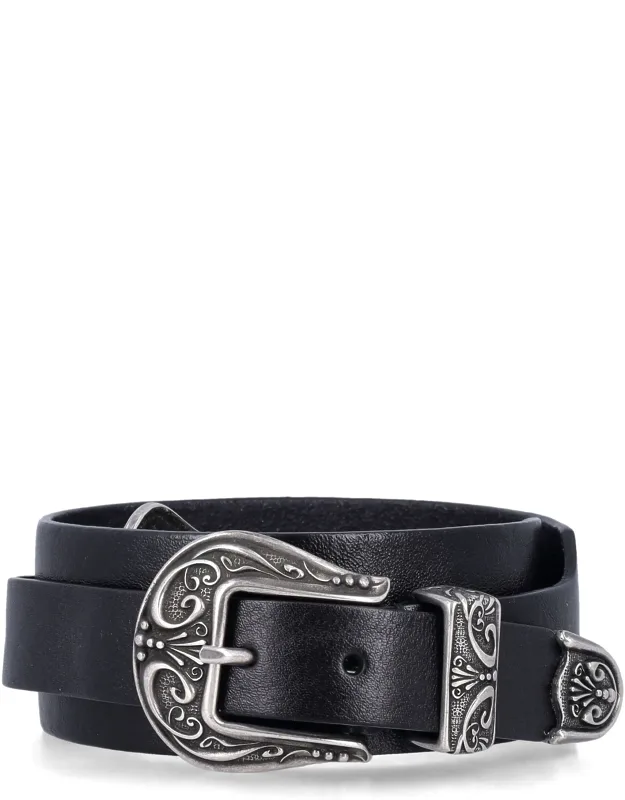 Double Tex Leather Belt
