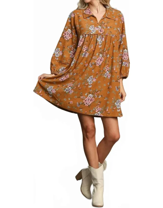 Corduroy Dress