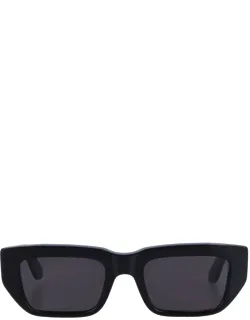 Bold Rectangular Frame Sunglasses