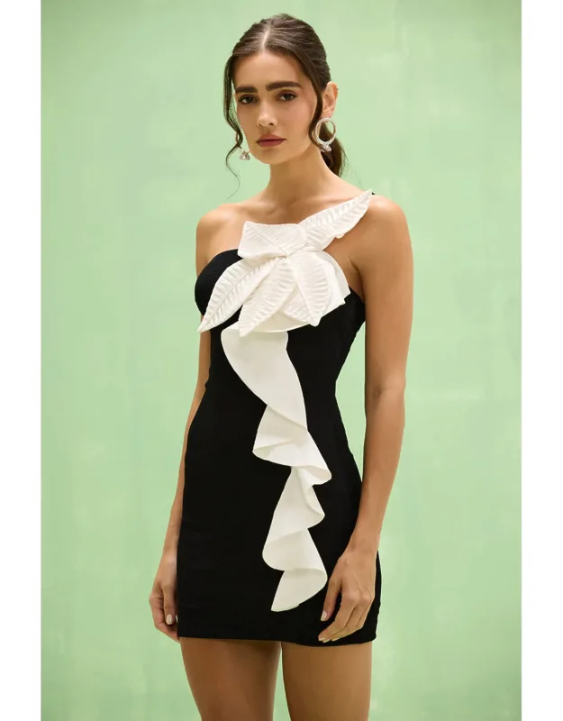 Taffeta Mini Dress