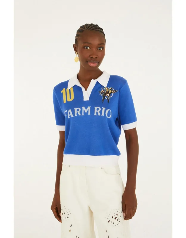 Copa Short Sleeve Knit Polo Shirt