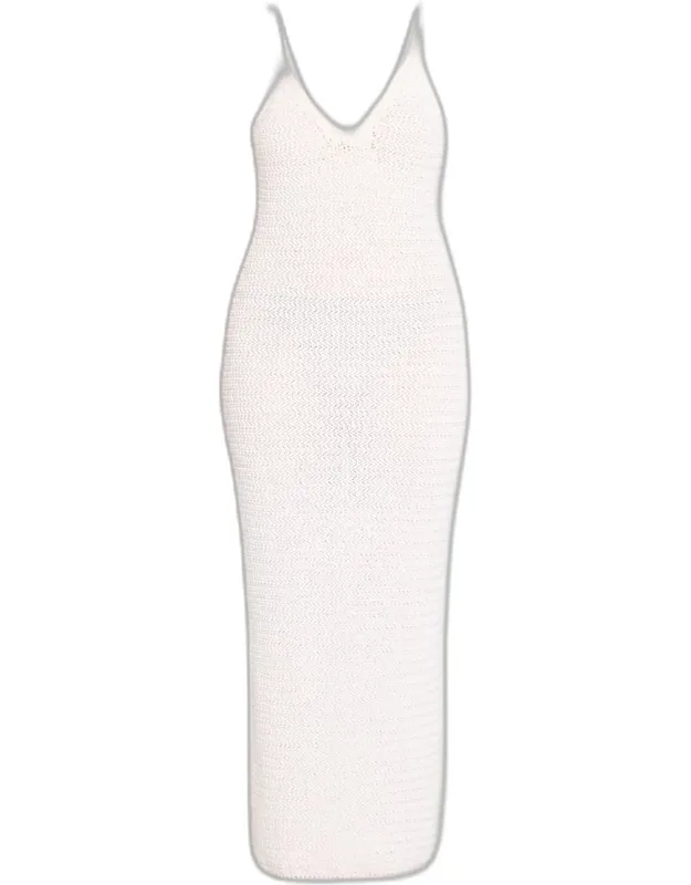 Sleeveless Crochet Dress