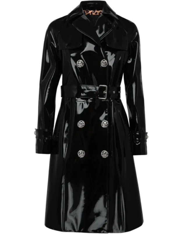 Long Latex Coat