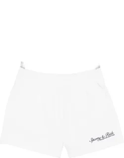Logo-embroidered Elasticated Shorts