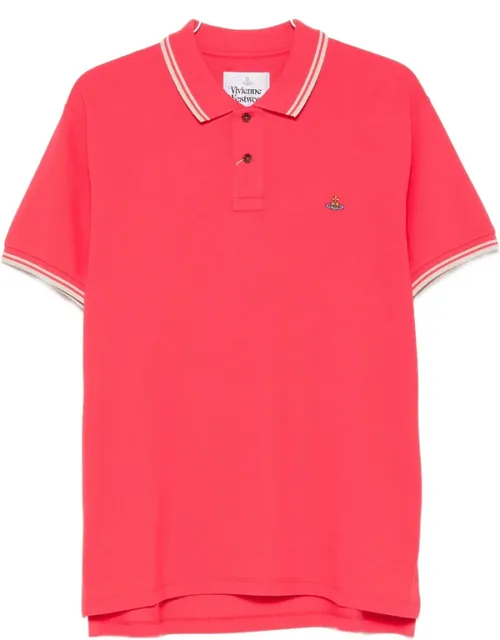 Classic Embroidered-detail Cotton Polo Shirt