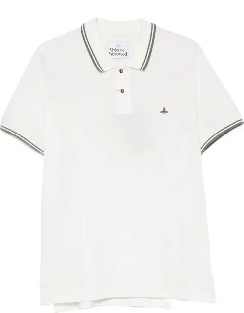 Classic Embroidered-detail Cotton Polo Shirt