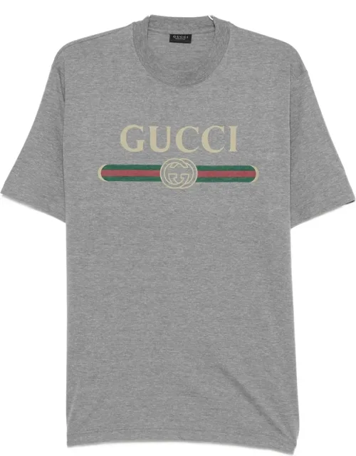 Interlocking G Web-stripe T-shirt