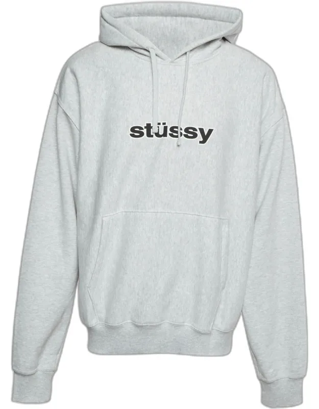 Logo Graphic Cotton Knit Hoodie