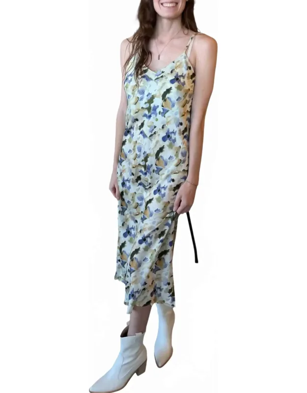 Sleeveless Watercolor Dress