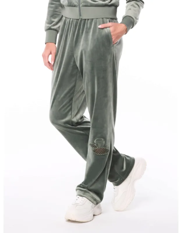 Velour Track Pants