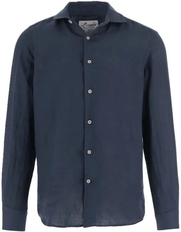 Smooth Texture Long-sleeve Shirt