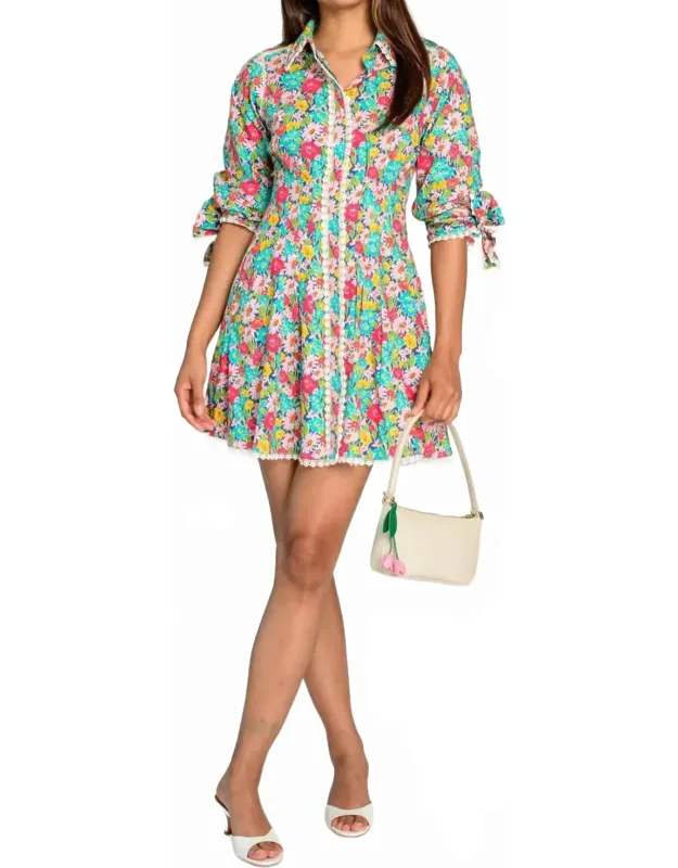 Cameron Mini Dress - Playful Yet Sophisticated Piece, Fit And Flare Silhouette