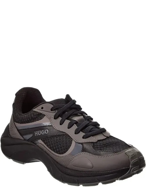 Go2 Sneaker With Lace-up Closure And Rubber Sole